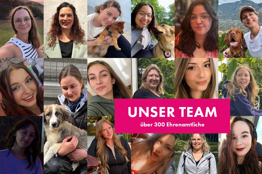 Unser Team aus über 300 Ehrenamtlichen