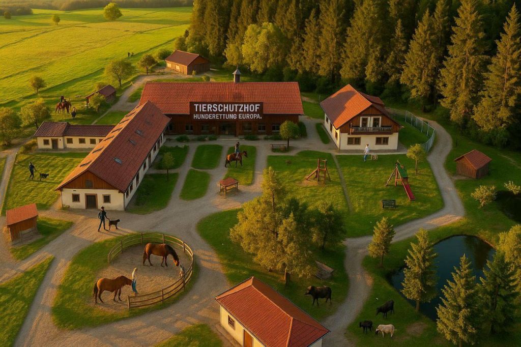 Vision unseres Tierschutzhofes (Bild KI-generiert)